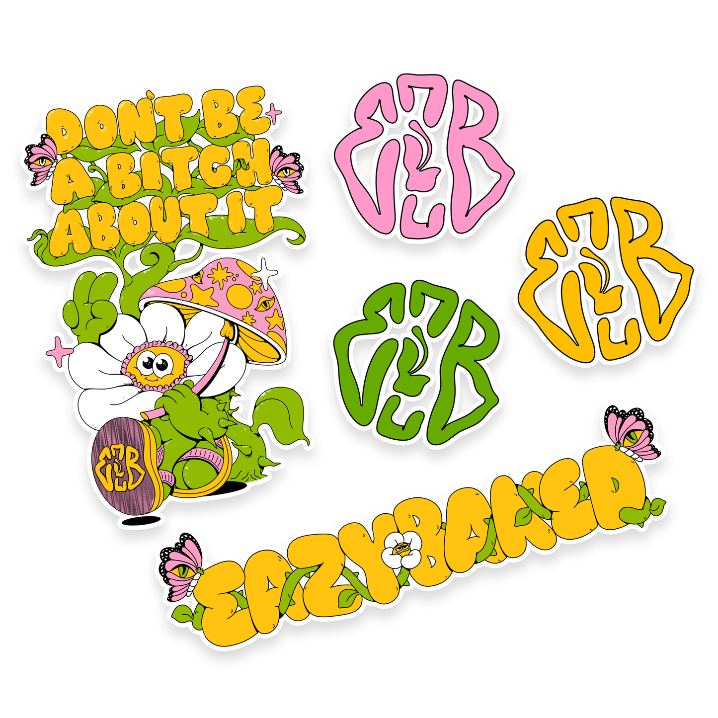D.B.A.B.A.I. Sticker Pack